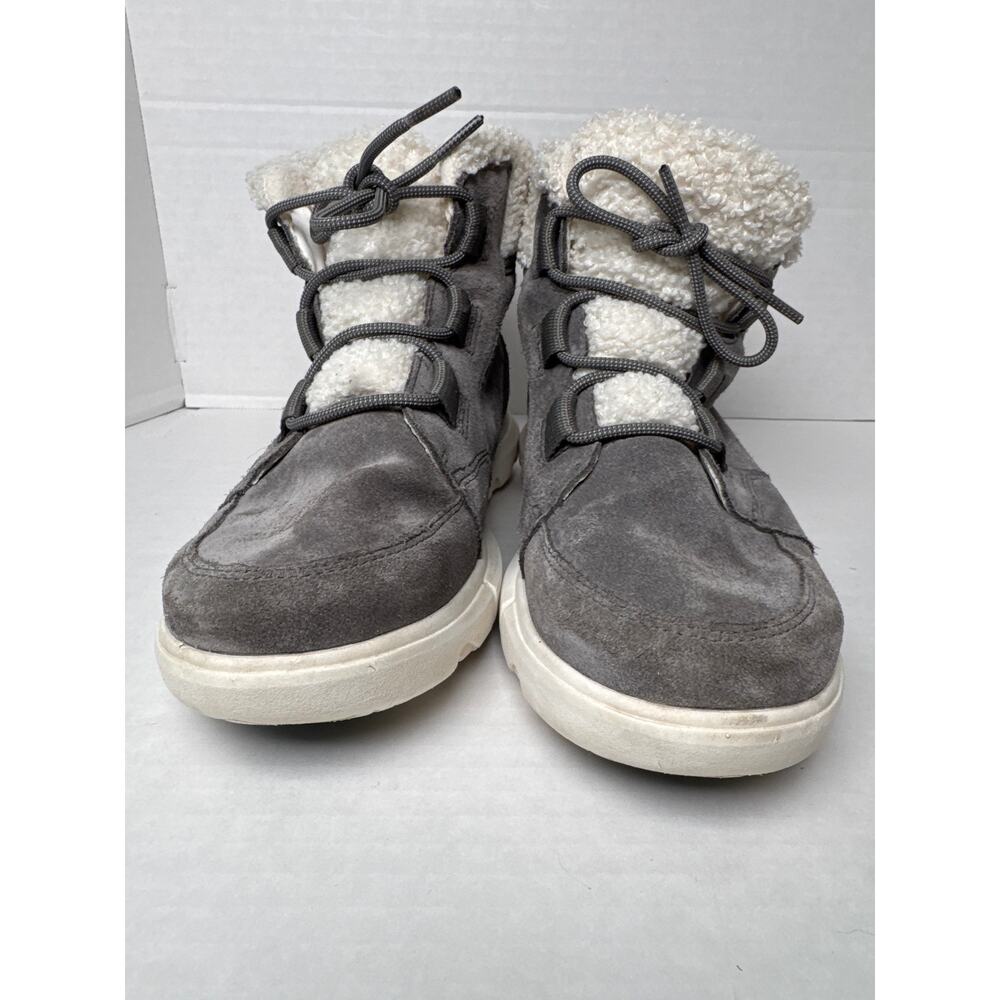 Sorel Women's Explorer Next Carnival Waterproof Boots gray size 9.5 - Picture 2 of 11
